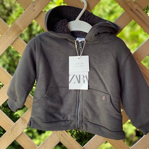 Zara Shirts & Tops Zara Zip Hoodie Poshmark